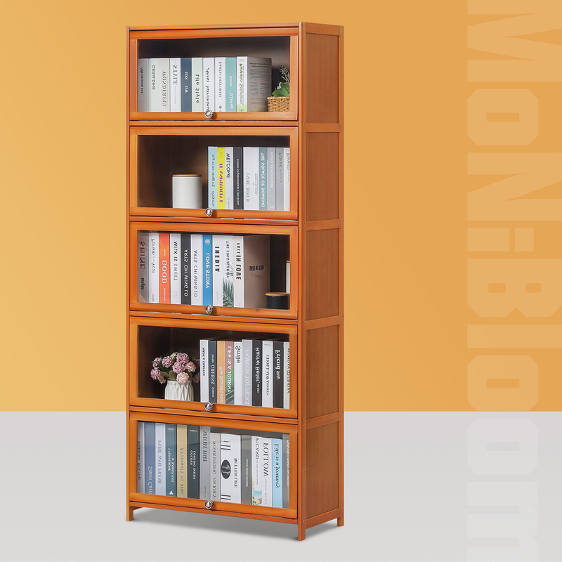 Wood Barrister Bookcase