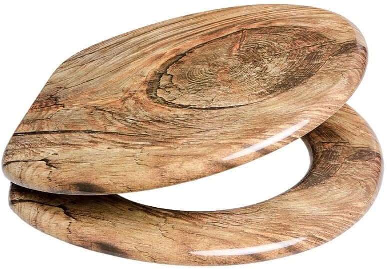 Wood Decorative Toilet Seat