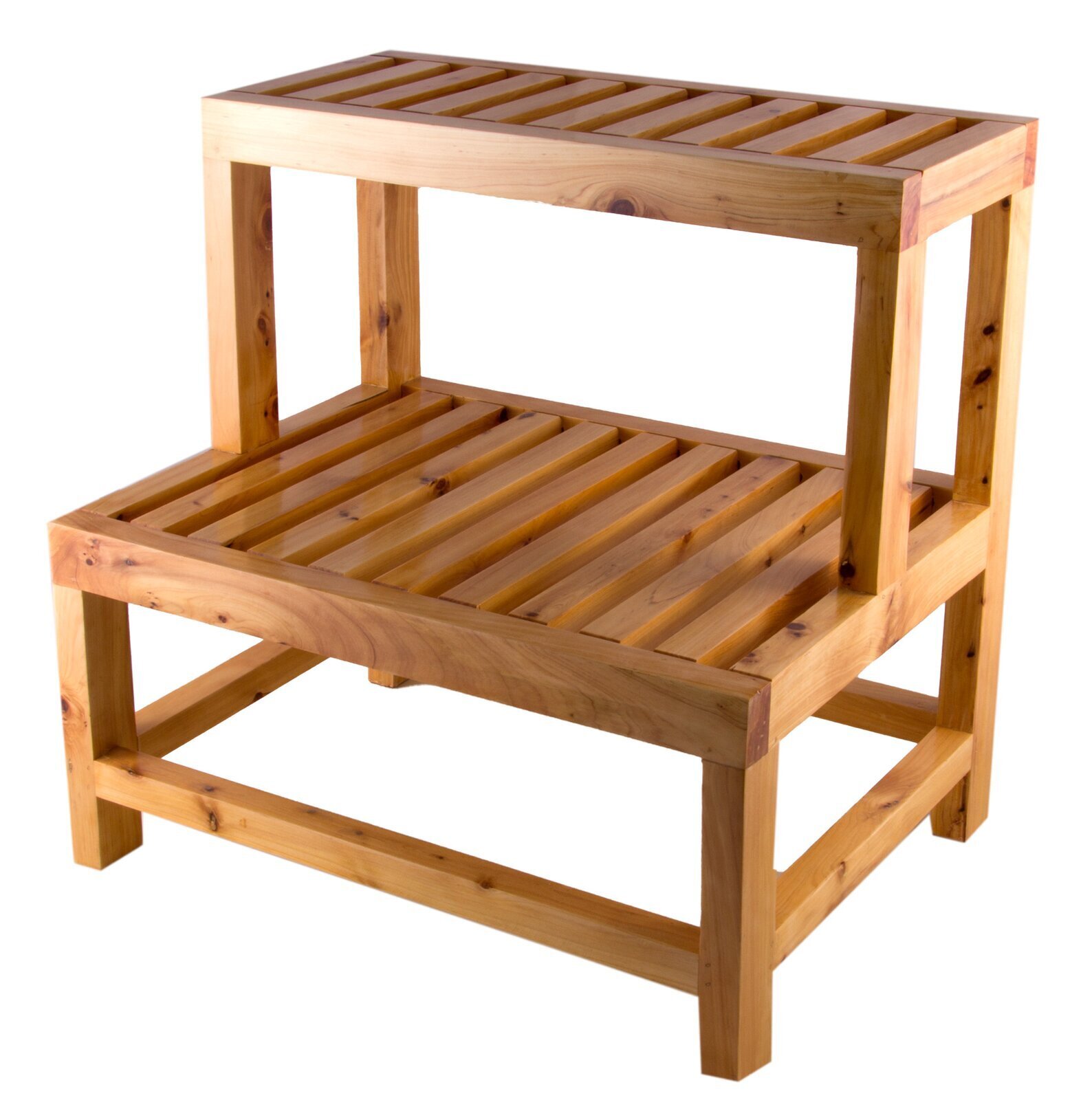 Wooden Kitchen Step Stool Chair