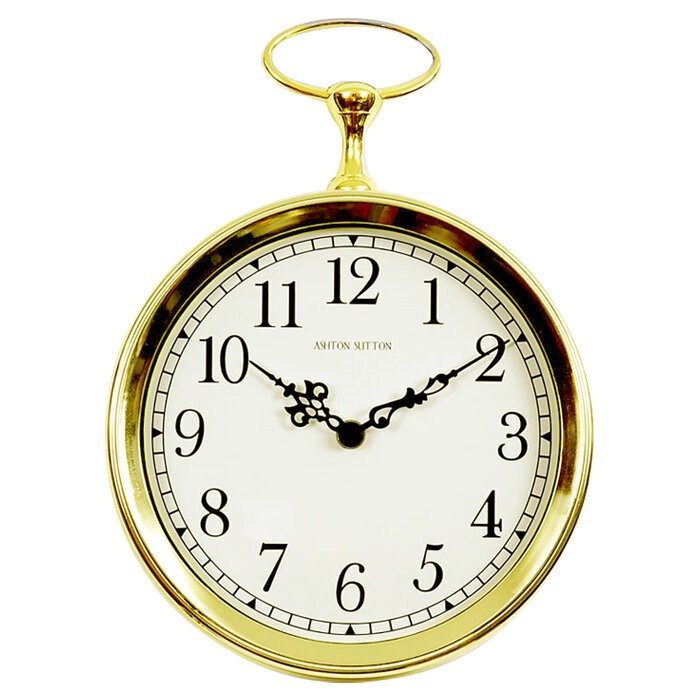 Wyvil Pocket Watch Wall Clock