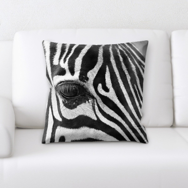 Zebra Throw Pillow