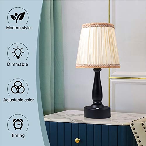 White Table Lamp Metal Adjustable Flexible Night Study Light Bed Office Room New 