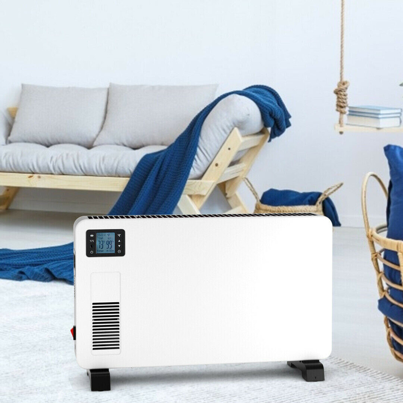 1,500 Watt Freestanding Electric Convection Panel Heater with Remote Control
