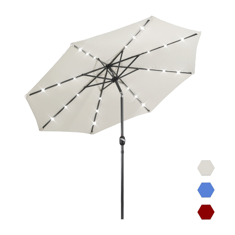 108'' Lighted Market Umbrella