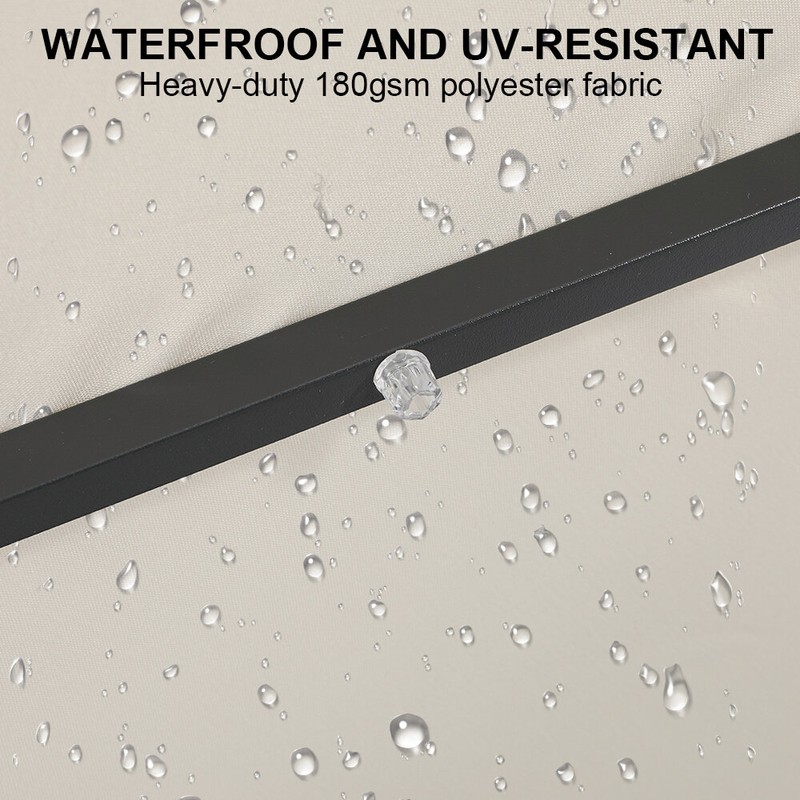 108'' Lighted Market Umbrella