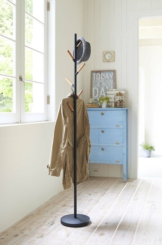 11'' Wide 6 - Hook Freestanding Coat Rack