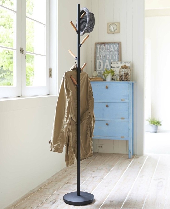 11'' Wide 6 - Hook Freestanding Coat Rack