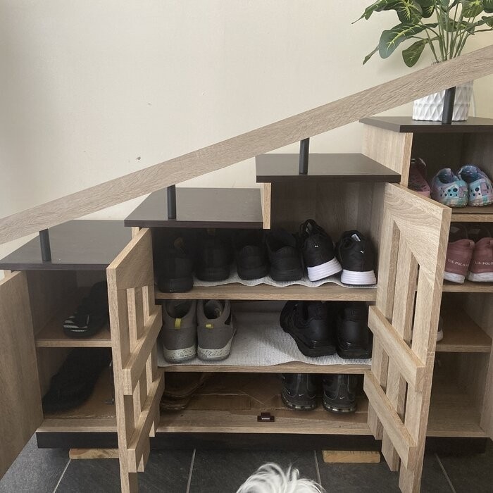 12 Pair Shoe Storage Cabinet