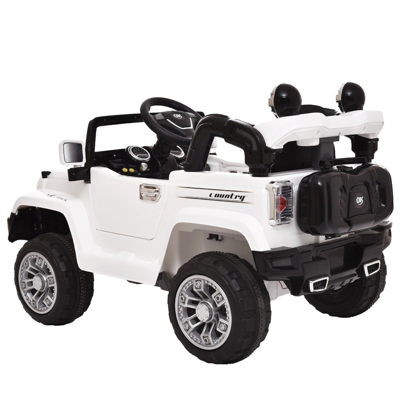 12V Kid Ride One Truck Battery Powered Jeep With Music Horn