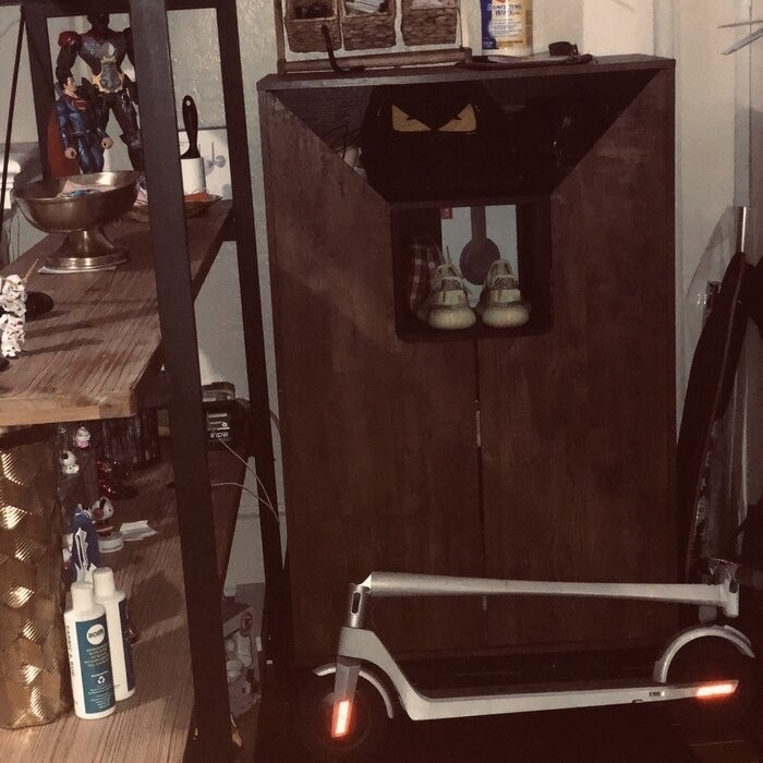 18 Pair Shoe Storage Cabinet