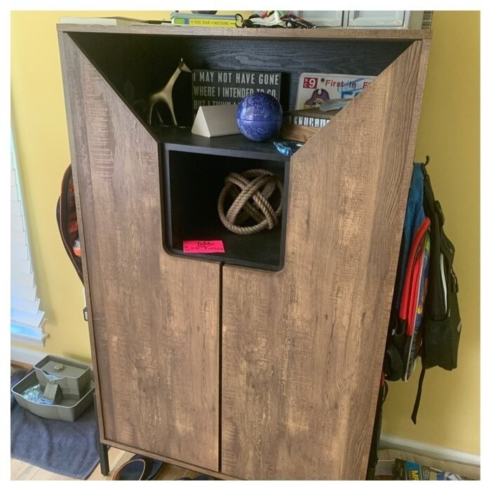 18 Pair Shoe Storage Cabinet