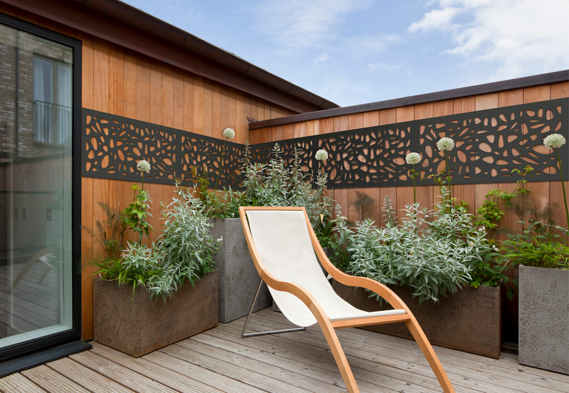 2 ft. H x 4 ft. W Pebbles WPC Composite Fence Panel