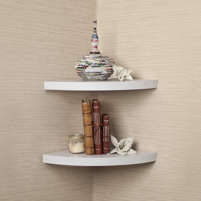 2 Piece Corner Shelf