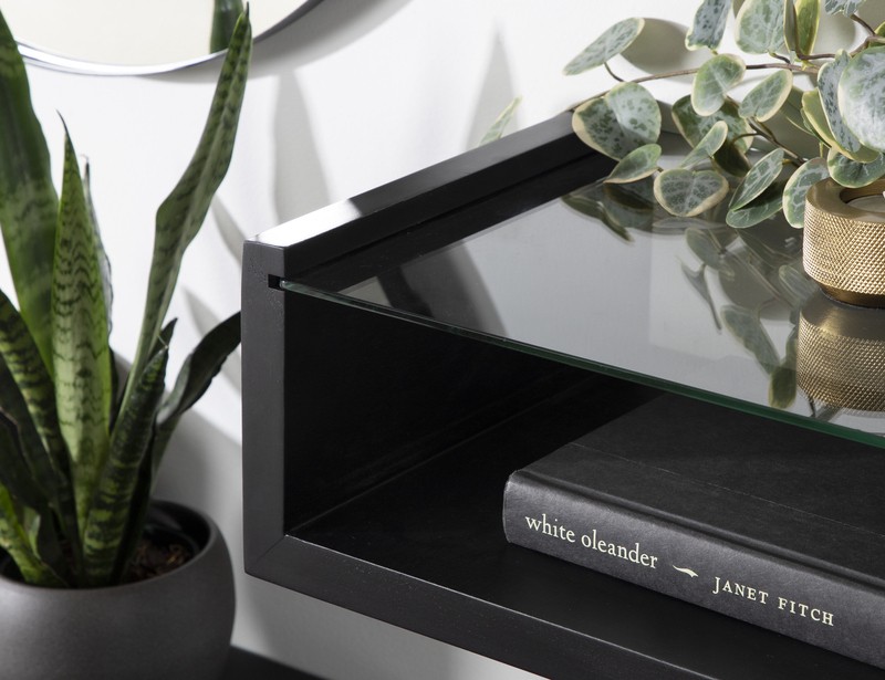 2 Piece Poplar Solid Wood Floating Shelf