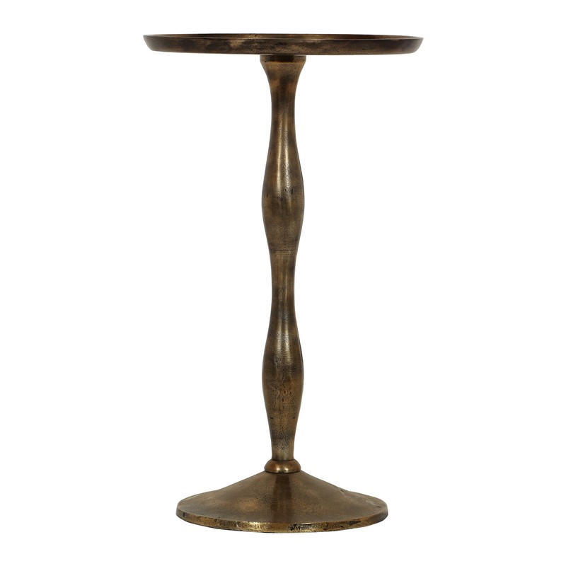 22.25'' Tall Pedestal End Table
