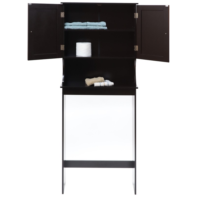 23.75'' W x 62.25'' H x 8.88'' D Over-The-Toilet Storage