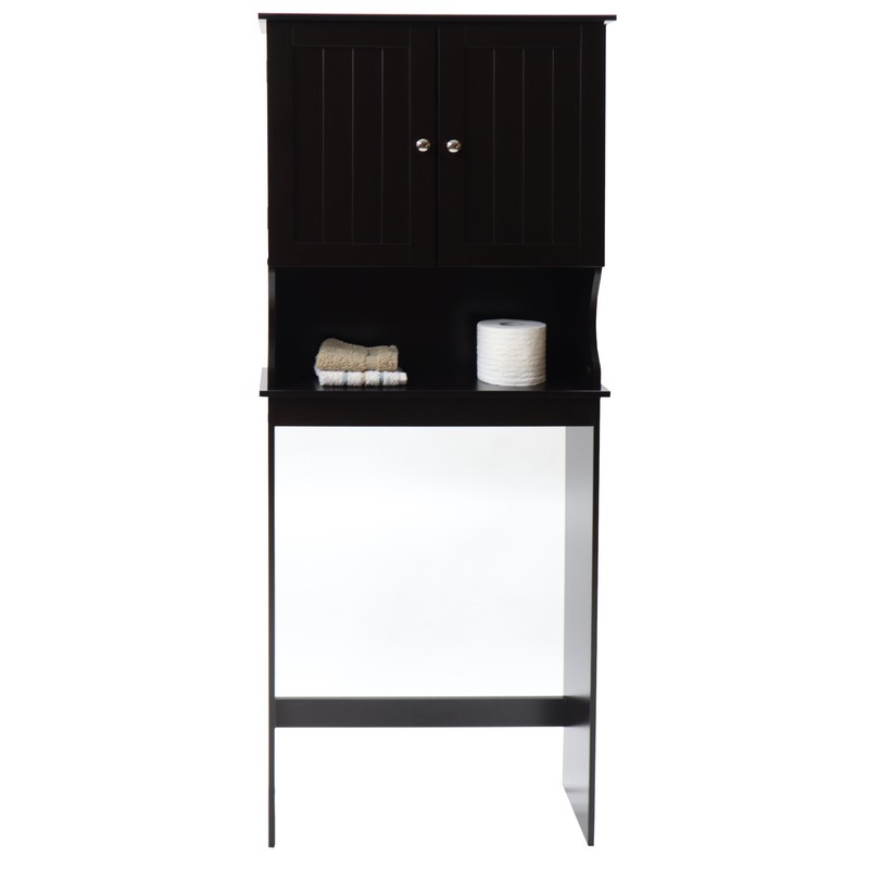23.75'' W x 62.25'' H x 8.88'' D Over-The-Toilet Storage