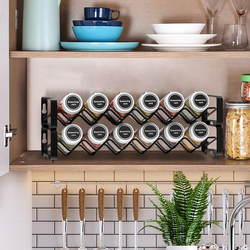 24 Jar Spice Jar & Rack Set
