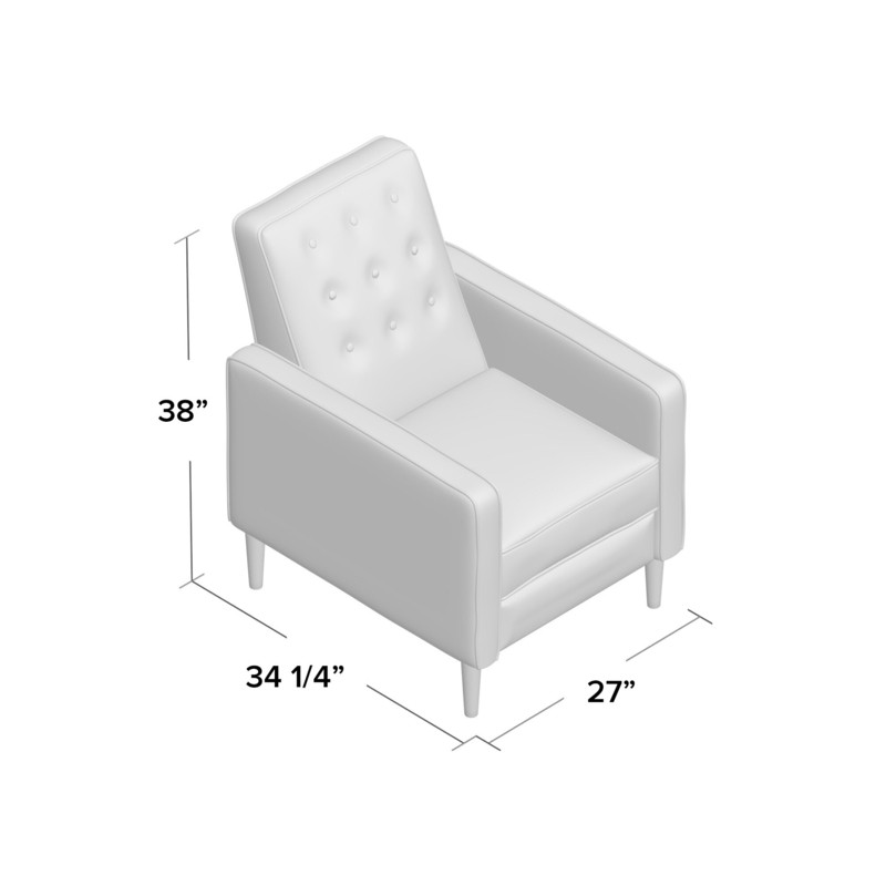 27.25'' Wide Manual Club Recliner