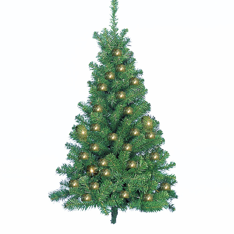 3' H Green Artificial Pine Christmas Tree
