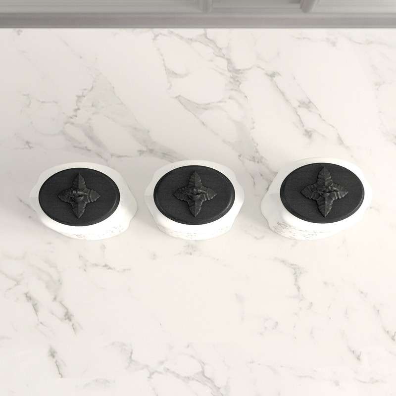 3 Piece Kitchen Canister Set