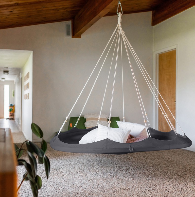 4 Person Canvas Porch Swing