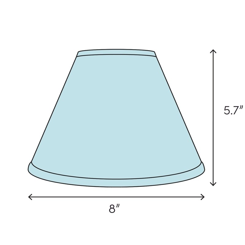 5.75'' H Linen Empire Lamp Shade ( Clip On )