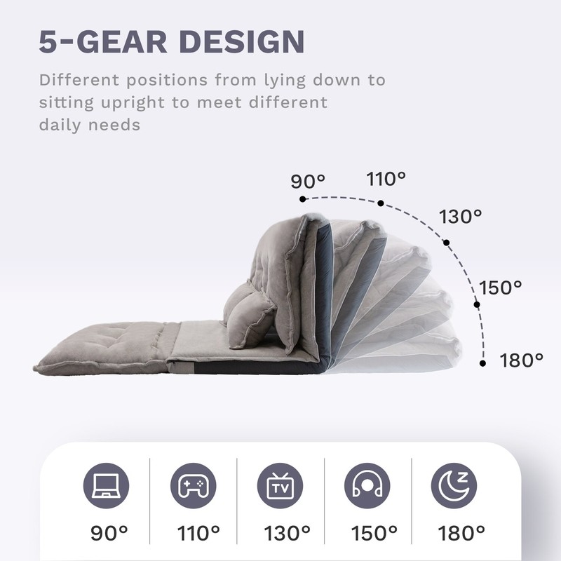 5" Cotton Full Size Futon Mattress