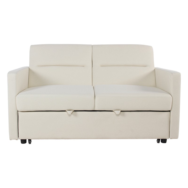 56'' Square Arm Sofa Bed