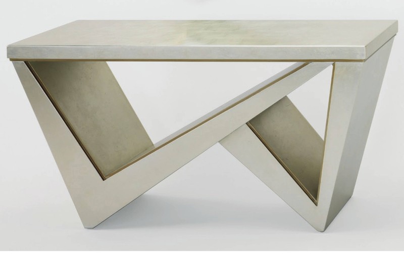 58.5'' Console Table and Mirror Set