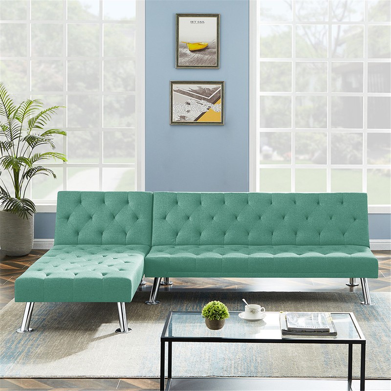 94" Wide Reversible Sofa & Chaise