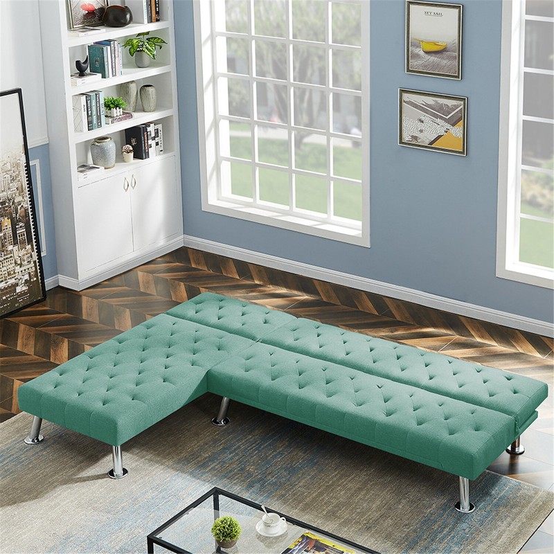 94" Wide Reversible Sofa & Chaise
