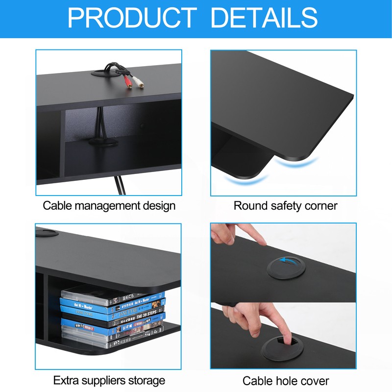 Aaliyah Floating TV Stand for TVs up to 50"