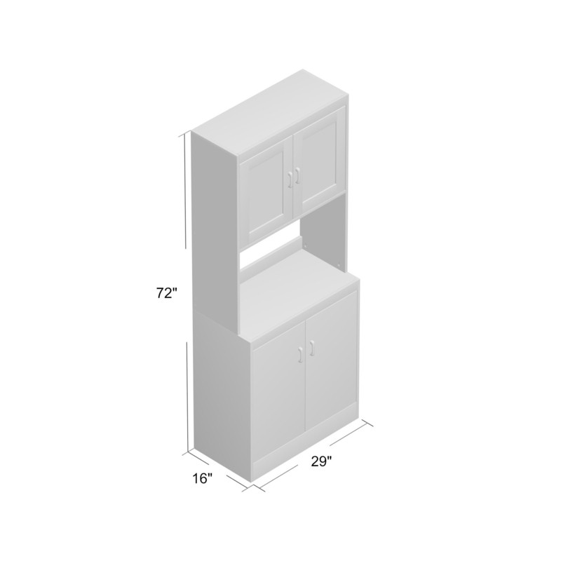 Aaronsburg 72" Kitchen Pantry