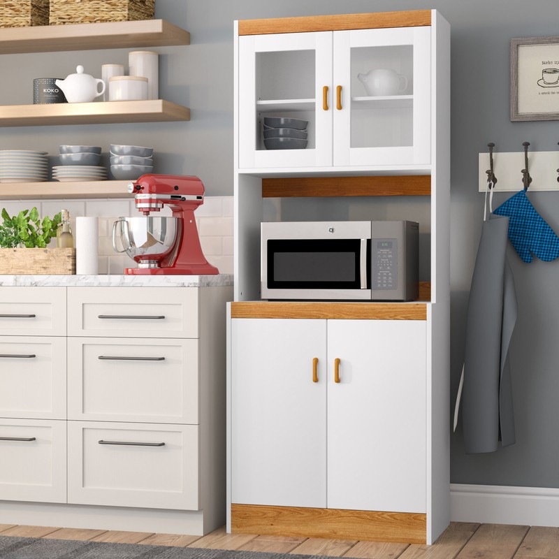 Oak Pantry Storage Cabinets - Ideas on Foter