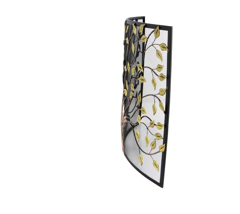 Aashay Single Panel Iron Fireplace Screen