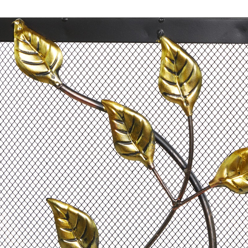 Aashay Single Panel Iron Fireplace Screen