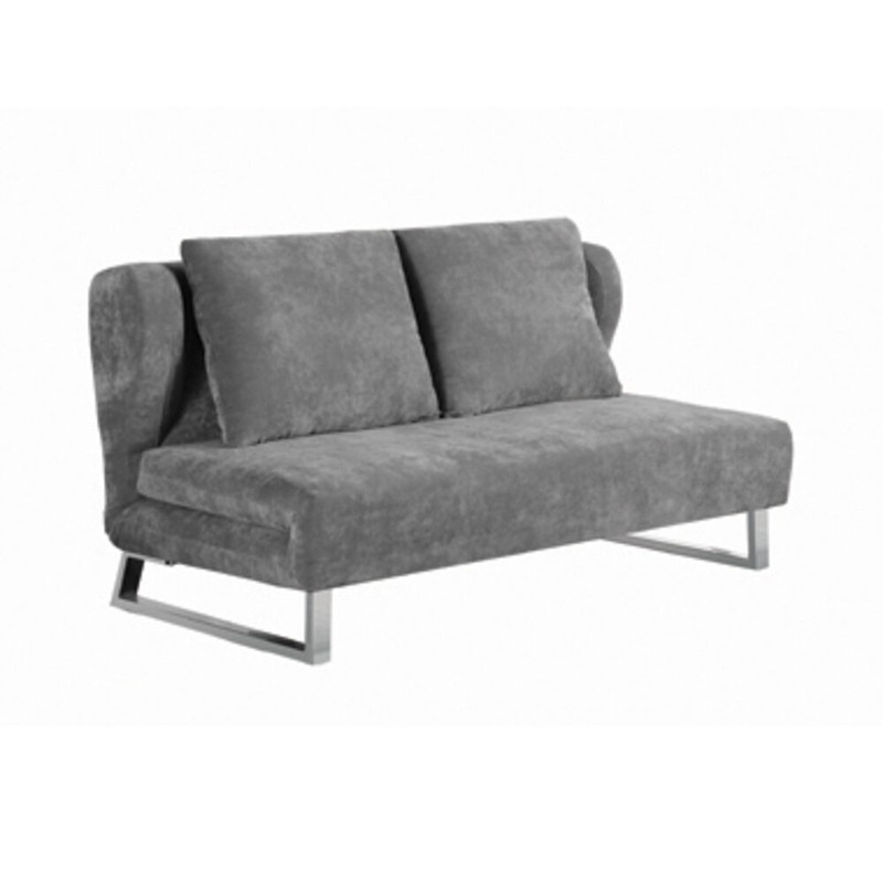 Abinaya 60.25'' Velvet Armless Sofa Bed