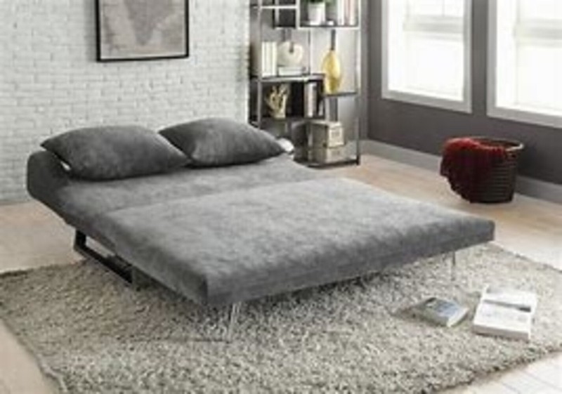 Abinaya 60.25'' Velvet Armless Sofa Bed