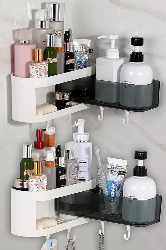 Abubacar Adhesive Mount Shower Caddy