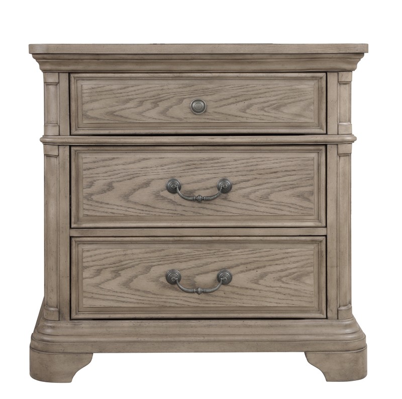 Adelmo Solid Wood Standard 6 Piece Bedroom Set
