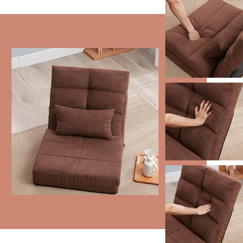 Adjustable Foldable Leisure Sofa Bed Video Gaming Sofa Floor Game Chair