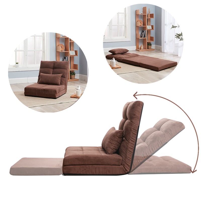 Adjustable Foldable Leisure Sofa Bed Video Gaming Sofa Floor Game Chair