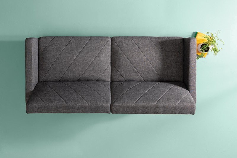 Adria Twin 78.5'' Wide Split Back Convertible Sofa