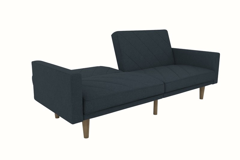 Adria Twin 78.5'' Wide Split Back Convertible Sofa