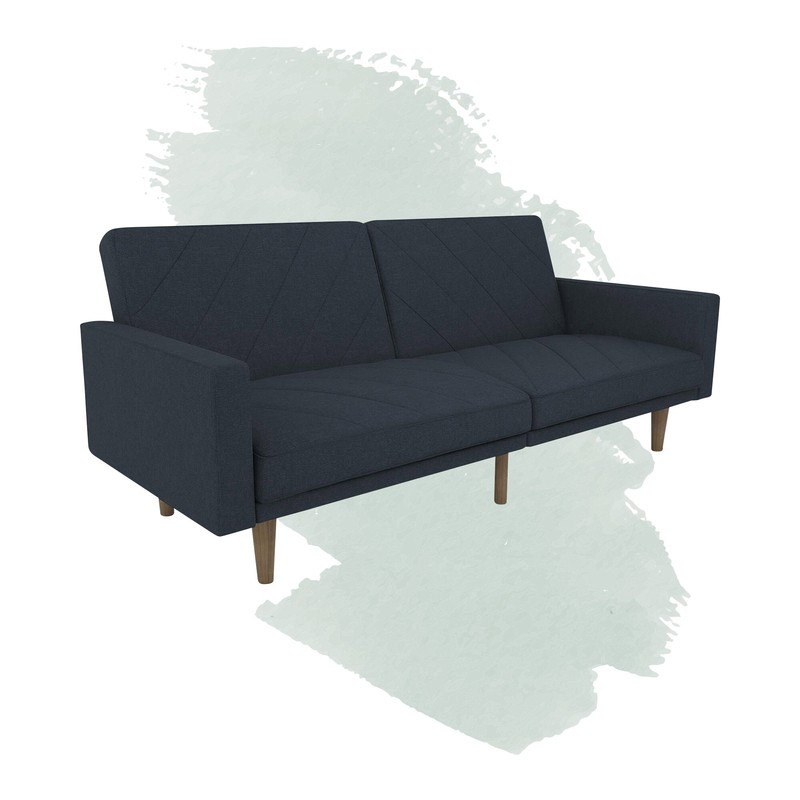 Adria Twin 78.5'' Wide Split Back Convertible Sofa
