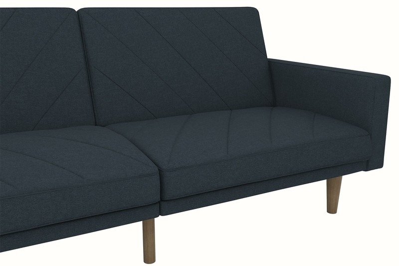 Adria Twin 78.5'' Wide Split Back Convertible Sofa