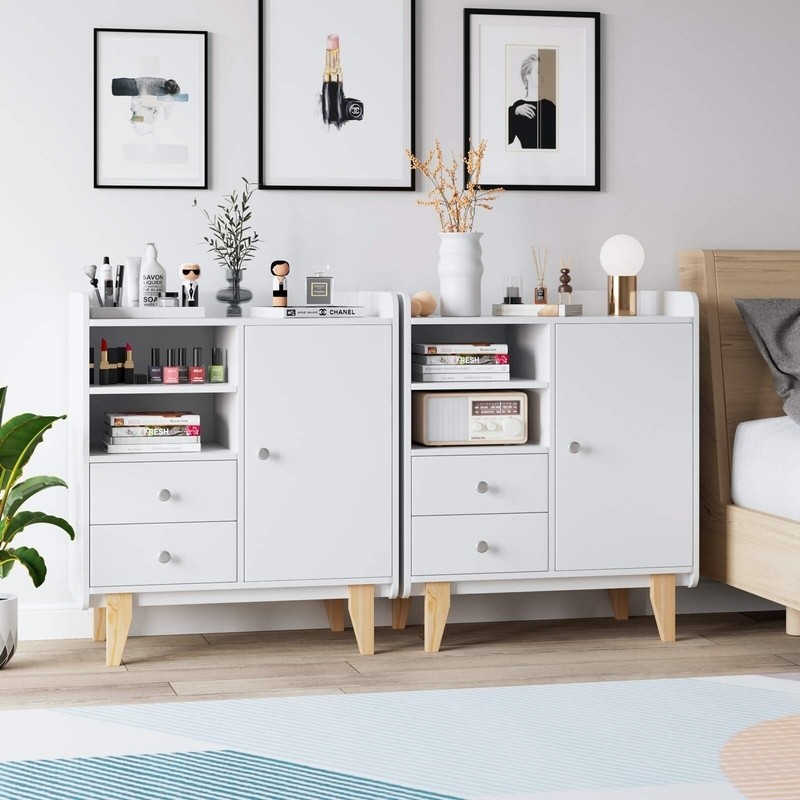 Affie 34.2'' Tall 1 - Door Accent Cabinet
