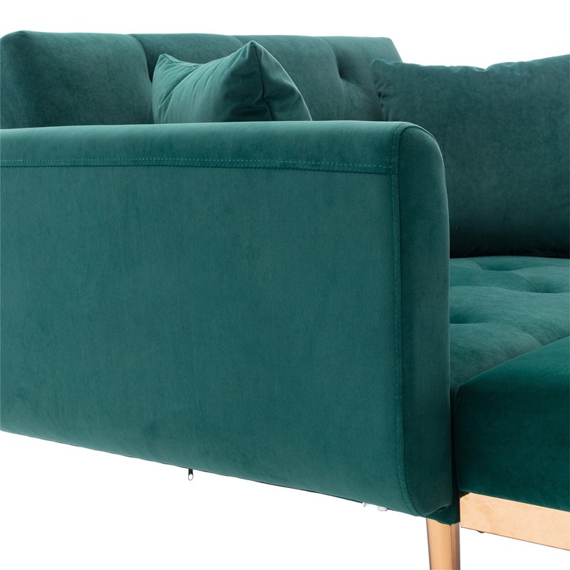 Ahsiah 34'' Wide Velvet Manual Ergonomic Recliner
