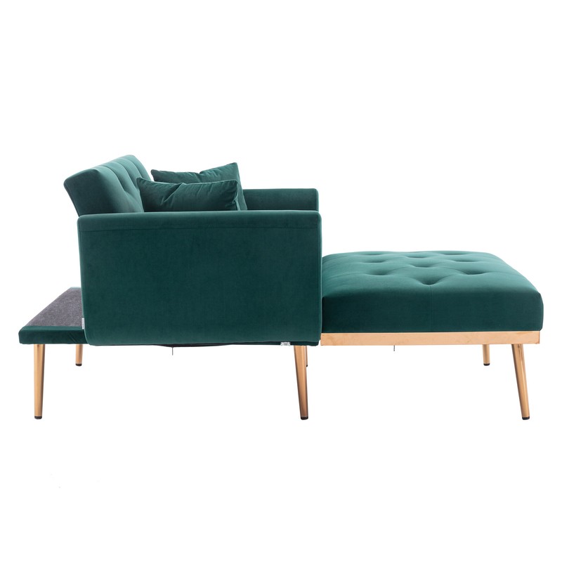 Ahsiah 34'' Wide Velvet Manual Ergonomic Recliner